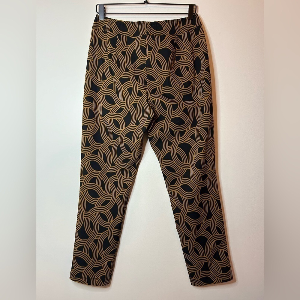 Who What Wear Swirling Rings High Waist Wide Leg Pants Size 10 - Picture 6 of 6